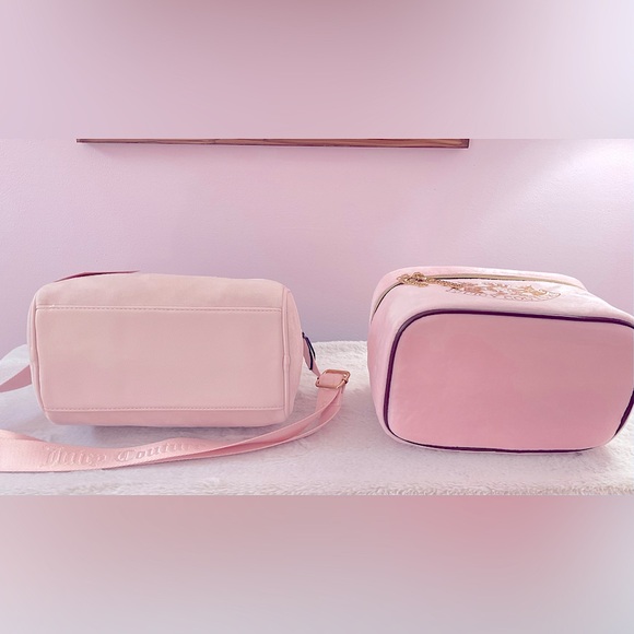 Juicy Couture Powder blush obsession satchel and make up train case - Picture 9 of 11